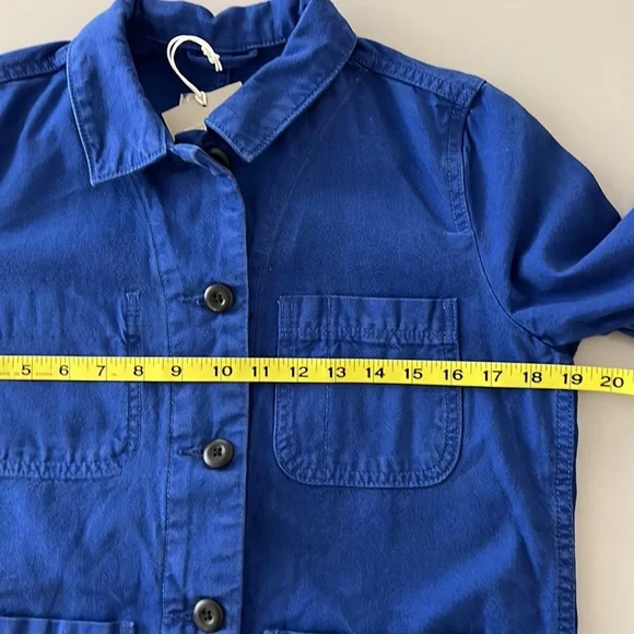 NWT Everlane The Chore Jacket in Bleu De Travail Size XS - Picture 8 of 11